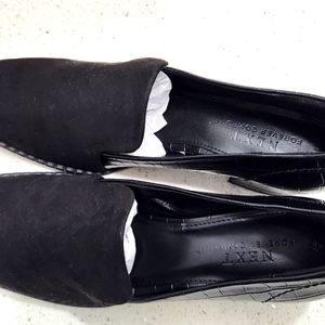 Next black loafers
